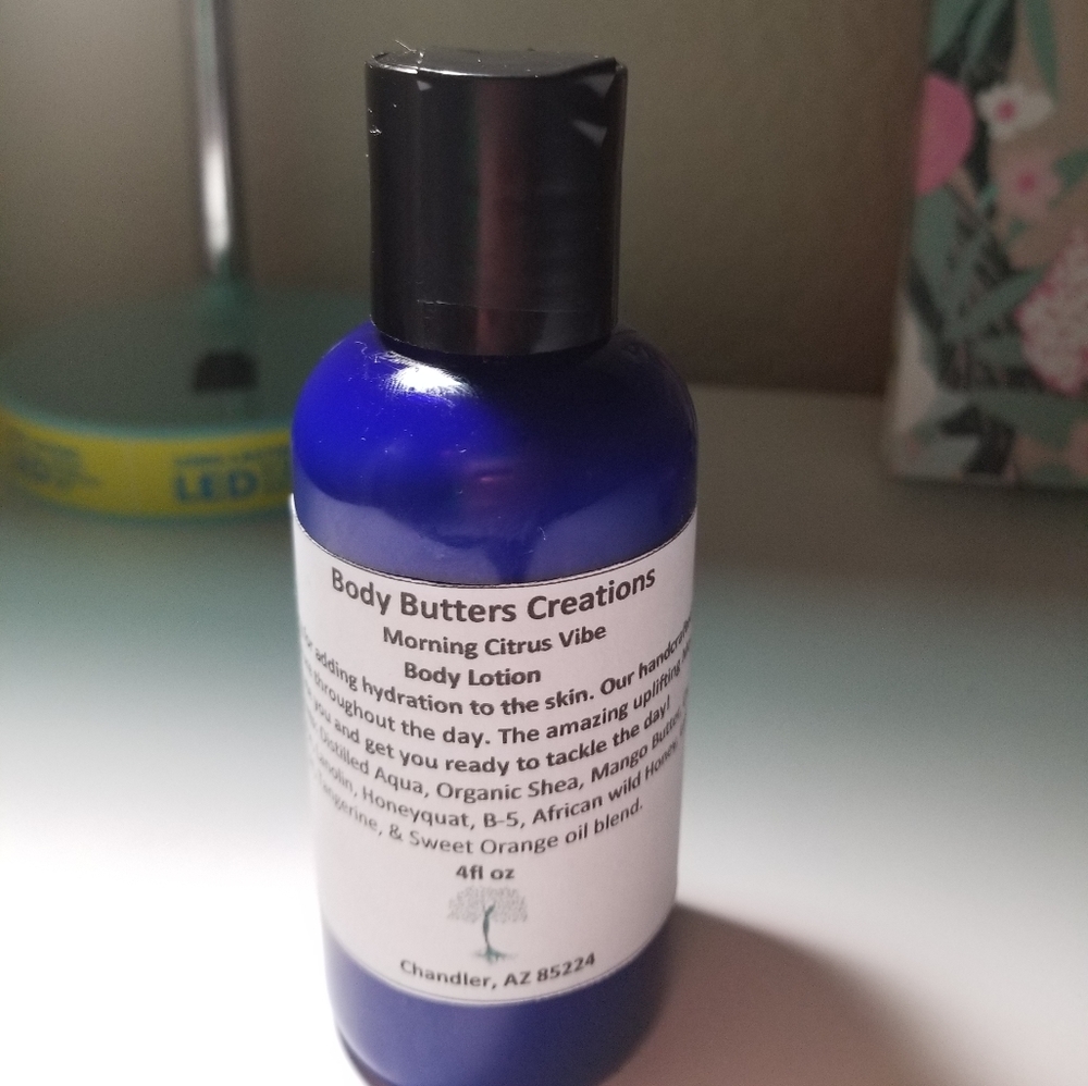 Morning Citrus Vibe Body Lotion 4 oz